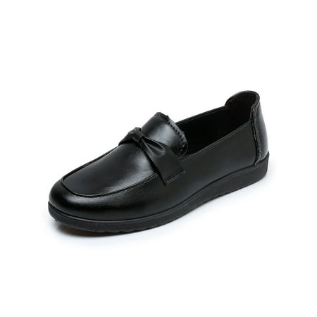 

Kesitin Women Breathable Comfort Flat Leather Flats Driving Lightweight Loafers Slip On