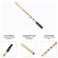 thumbnail image 3 of OULII 1Pc Kids Recorder Instrument with 6 Hole Design for Family Time, 3 of 8