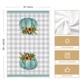 thumbnail image 6 of Sm:)e Home Sweet Home Blue Pumpkin Blessed Thankful Grateful Fall Thanksgiving Kitchen Dish Towels Buffalo Plaid 18x26 Inch Set of 4, 6 of 6