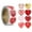 K261, variant on Heart Sticker Self-Adhesive 2.5cm Decorating Scrapbooking Easy to Use for Couples Students Craft Enthusiasts 500pcs/Roll