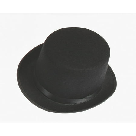 Slash Steampunk Victorian Charles Dickens Top Hat Felt Short Topper Costume