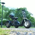 thumbnail image 4 of Ehoodax Adult Electric 3 Wheel Scooter 2000W Motor, Max Speed 35-45KM/H, Max Load 250KG, 4 of 7