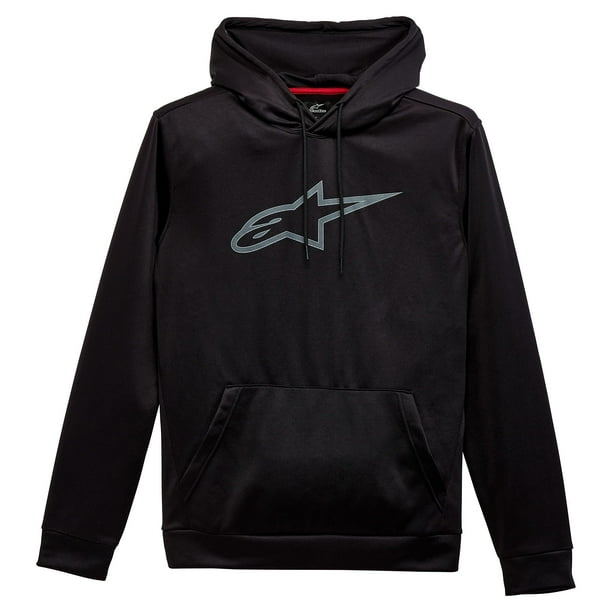 Sudadera deportiva con capucha Alpinestars Inception para hombre negra M