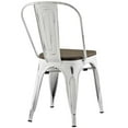 thumbnail image 4 of Modway Promenade Dining Side Chair Set of 4 in White, 4 of 5