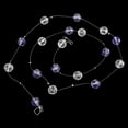 thumbnail image 2 of Cuentas de la cortina de la puerta bola de cristal con cuentas para diy cortina de la puerta telones de fondo de cristal violeta Cristal violeta Magideal Cuentas de la cortina de la puerta, 2 of 7