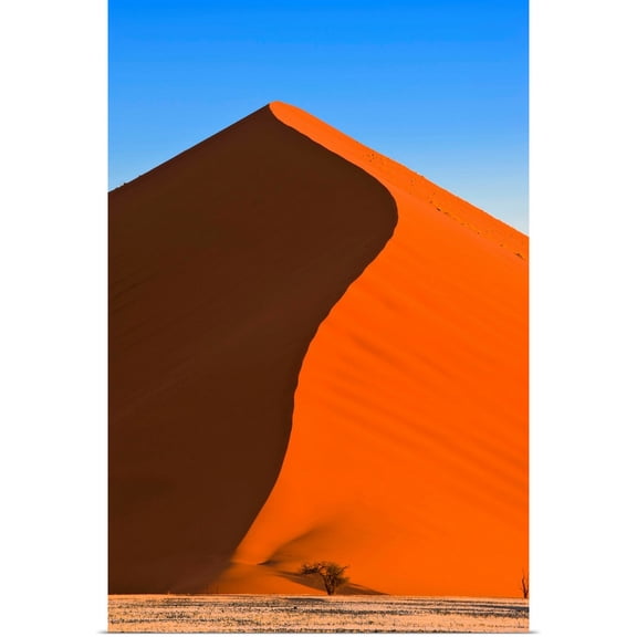 Great BIG Canvas | Rolled Carson Ganci Poster Print entitled Sand Dune, Sossusvlei, Namib Desert, Namibia, Africa