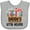 AC-Heather Grey, variant on Inktastic Daddys Little Helper Tool Box Boys or Girls Baby Bib