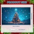 thumbnail image 2 of LED Lights Christmas Tree Snowy Landscape Festive Decor Holiday Season Celebration for Christmas Party Winter Decoration Indoor, 2 of 9