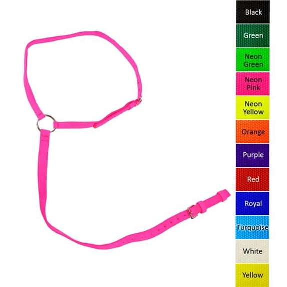Jacks 10328-NY Racing Martingale Yoke - Neon Yellow