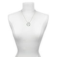 thumbnail image 3 of Delight Jewelry I 'Heart' Gymnastics Joy Ring Charm Necklace, 18", 3 of 4