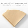 thumbnail image 4 of Kieccall Fan Shaped Coffee Filter Paper Thickened Natural Wood Pulp Filter For Pour Over And American Coffee Makers, 4 of 7