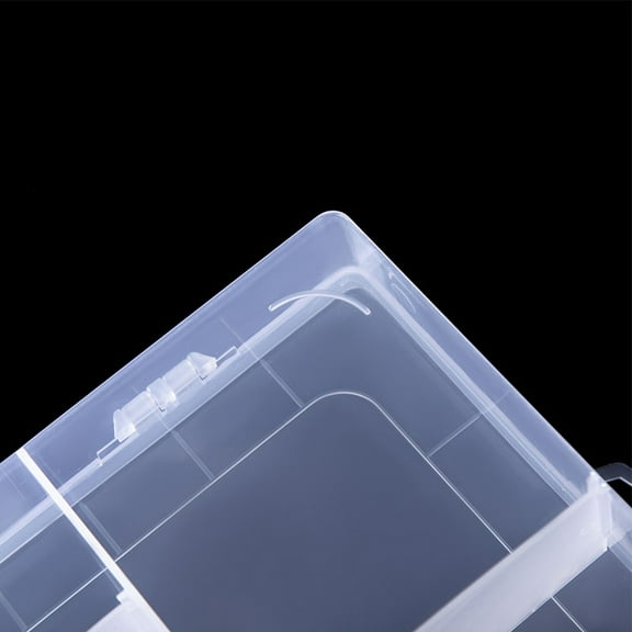 Adjustable Plastic Screw Holder Case Organizer With 14 Compartments Storage Box Fangkenuo