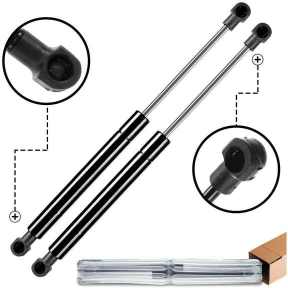 A-Premium Tailgate Rear Trunk Lift Supports Shock Struts Replacement for Jaguar XK8 1997-2006 XKR 2000-2006 Coupe 2-PC Set