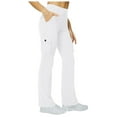thumbnail image 2 of Womens Travel Pants Straight Legs Elastic Waist Casual Trousers with Pockets, 2 of 5