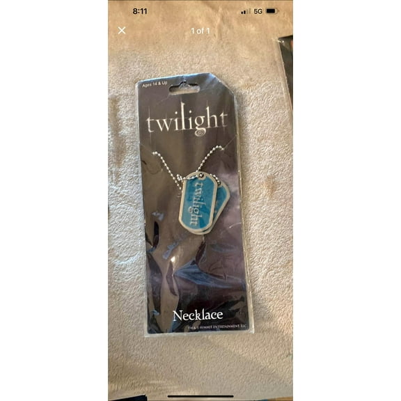 Twilight Necklace Dog Tags New