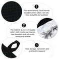 thumbnail image 5 of 1 Set Oven Mitts and Pot Holder Heat Resistant Oven Mittens for Kitchen, 5 of 6