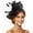 Black, variant on Wedding Party Fascinator Headpiece Hat for Ladies Day Events Fall Things for Women