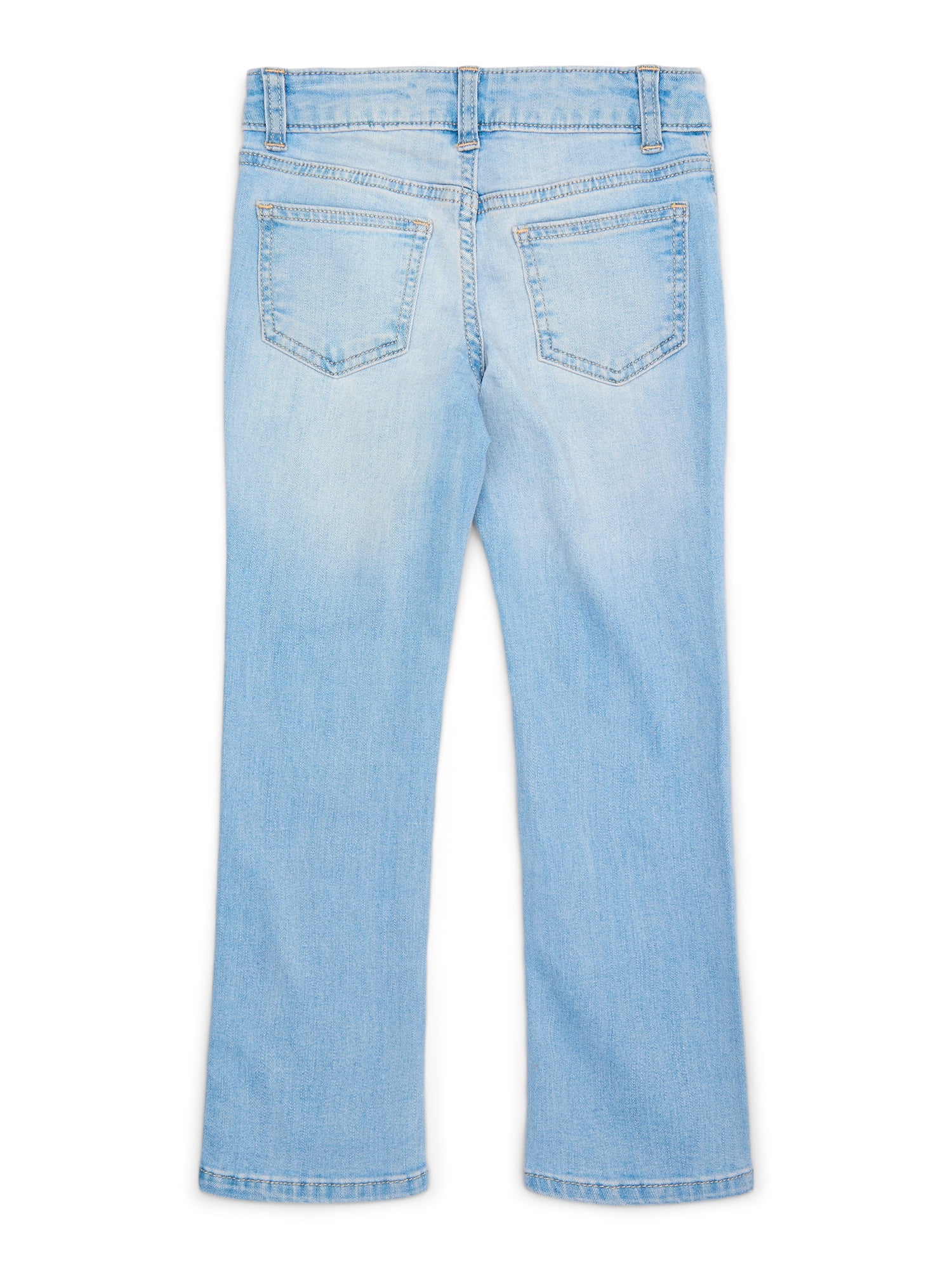 Wonder Nation Girl's Straight Leg Jeans, Sizes 5-18 & Plus