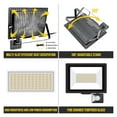 thumbnail image 5 of 10W 20W 30W 50W 75W 100W 150W 200W Induction Led Flood Light With Adjustable PIR Sensor Floodlight Outdoor ,Power Saving, 5 of 7