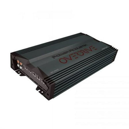 Power Acoustik OD1-3000 1-Channel Class A/B 3000W Monoblock Vehicle Car Amplifier, Multicolor