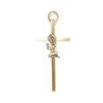 thumbnail image 1 of Décoration de Figurine de Fille Croix Sainte Communion en Or, 1 of 1