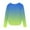 Green, variant on CLOISE Boys Girls Kids Tops Trendy Crew Neck Shirt Tunic Gradient Long Sleeve Pullover Casual Vacation Clothes Blue 5T