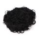 thumbnail image 2 of Pelucas de pelo ondulado corto negro,Peluca ondulada negra Peluca de pelo rizado esponjoso alto Pelucas rizadas cortas impulsadas por el rendimiento, 2 of 8
