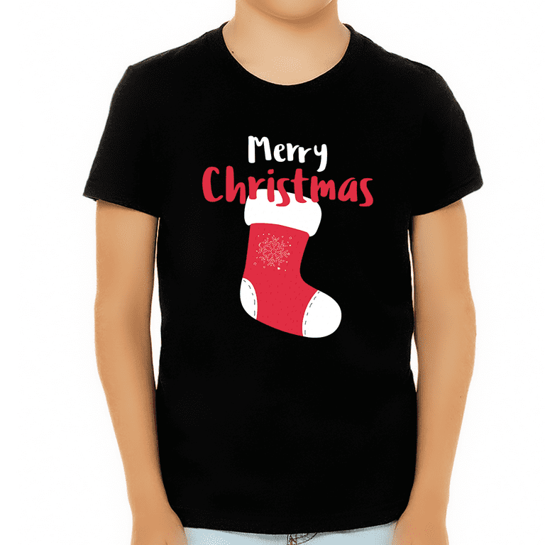 Kids christmas t shirts sales