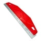 thumbnail image 1 of Herramienta de alisado profesional, compacta y con escala para láminas de ventanas. Rojo, 1 of 9