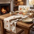 thumbnail image 5 of Halloween Sale Clearance!Fall Decorations for Home, Thanksgiving Flag Fall Pumpkin Maple Leaf Kitchen Party Tablecloth, 5 of 7