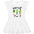 thumbnail image 3 of Inktastic What's Up Succas Funny Cacti Plants Girls Toddler Dress, 3 of 5