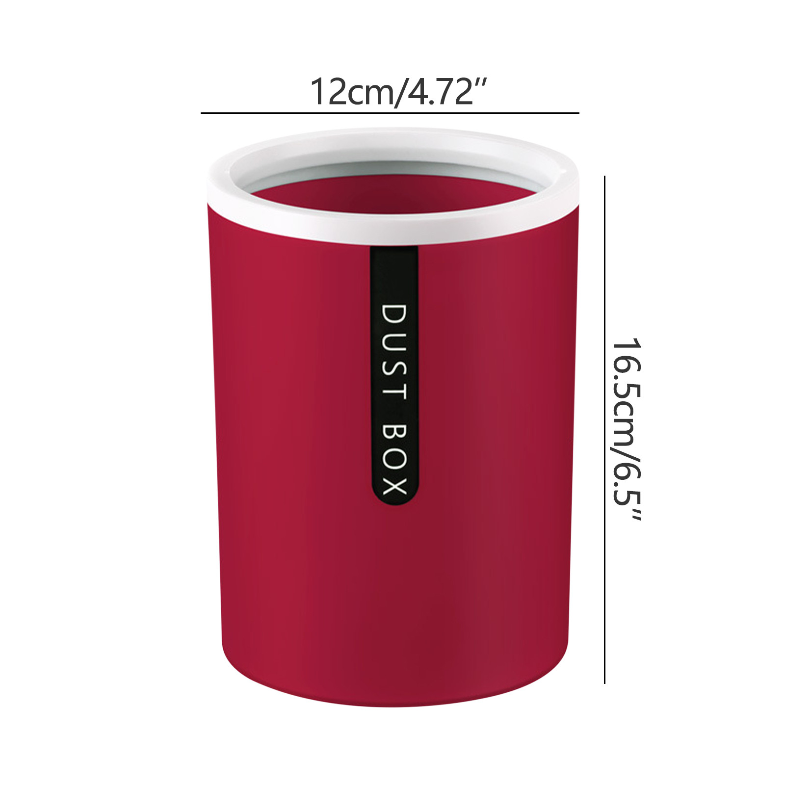 OAVQHLG3B Small Desktop Trash Can, Mini Desk Trash Can,Gallon Small