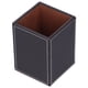 thumbnail image 4 of Portalápices Cuadrado de Cuero de PU Higoodz Artesanía, 4 of 7