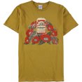 thumbnail image 5 of Junk Food - Camiseta con gráfico de flores Budwiser para hombre, amarillo, pequeño, 5 of 5