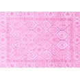 thumbnail image 1 of Ahgly Company Indoor Rectangle Oriental Pink Traditional Area Rugs, 2' x 3', 1 of 4