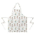 thumbnail image 2 of Ballet Princess Pattern Apron-Garden Aprons for Women with Pockets-Cotton Linen Waterproof Kitchen Cooking Gardening Aprons Adjustable for Kitchen,Cooking,BBQ and Salon 33x27 Inch, 2 of 7
