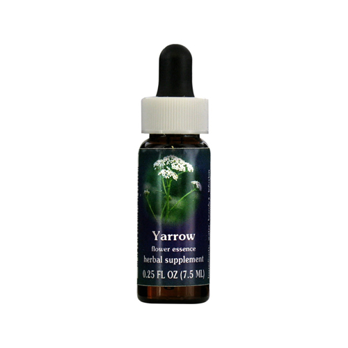Flower Essence Yarrow Herbal Supplement Dropper 0.25 Oz