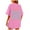Pink, variant on Puliio T Shirt Beach Oversized Graphic Tees For Women Vintage Baggy Shirts Summer Cotton Vacation Tops