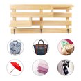 thumbnail image 4 of Floating Shelves Wooden Storage Rack Trapezoid Shape Wall Shelf Wood Organize Shelf Home Orname, 4 of 7