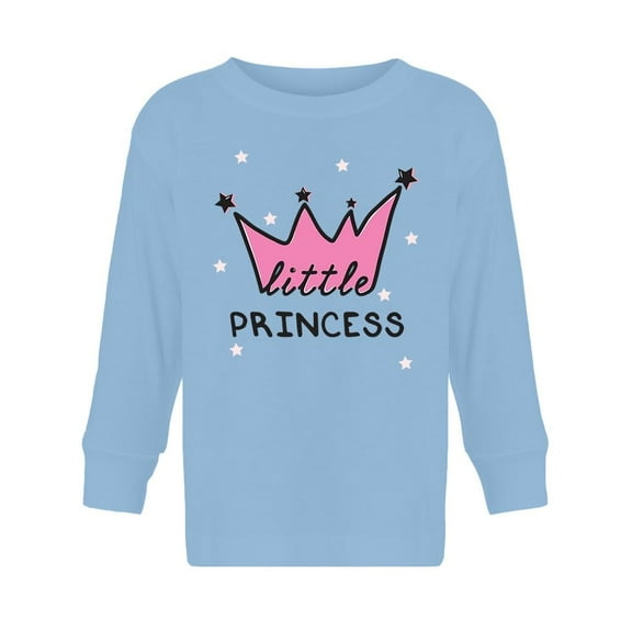 "little Princess" Crown, Stars Long Sleeve Toddler -Image by Shutterstock,  2 Toddler