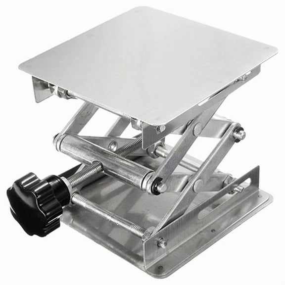 Stainless Steel Lifting Table Wood Carving Adjustable Laboratory Lifting Stand