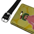 thumbnail image 2 of Minga Gumby's Little Sister Clay Art Rectangle Leather Luggage Card Suitcase Carry-On ID Tag, 2 of 8