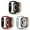 3Pack black/red/gray, variant on LEIXIUER Metal Case Compatible with Apple Watch Ultra 49mm 45mm 41mm 44mm 40mm 38mm for iwatch Series Ultra 9 8 7 SE 6 5 4 3 2 1 Accessories Shockproof Protector TPU Bumper Tempered Cover
