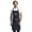 Indigo Denim, variant on Artisan Collection by Reprime Aprons Domain Contrast Bib Apron 70 Cotton 30 Polyester (Black Denim, 34" x 28")