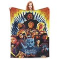 thumbnail image 2 of Game Of Thrones Fleece Blanket Super Soft Cozy Throw Blanket Fuzzy Comfy Flannel Blanket Warm Plush Blankets And Throws For Couch, Sofa, Bed 40"X30", 2 of 7