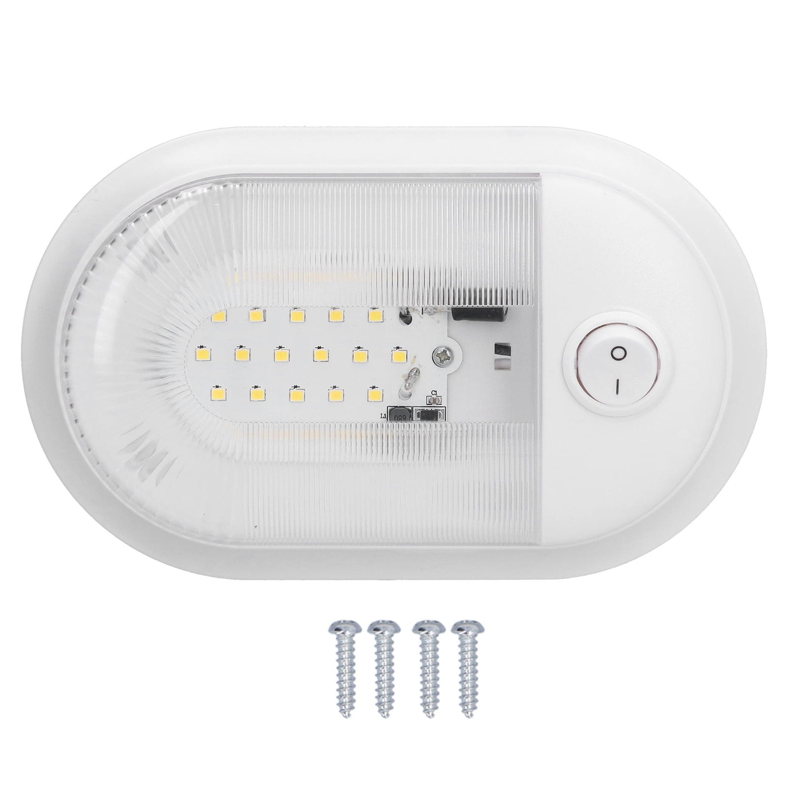 Zaqw LED RV Ceiling Dome Light,LED RV Ceiling Dome Light 360lm Dome