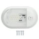 thumbnail image 1 of Luz LED de techo para vehículos recreativos, iluminación de repuesto de cúpula de 360 lm con interruptor de encendido y apagado para vehículos recreativos, remolques, campistas, 10-24 V, 1 of 14