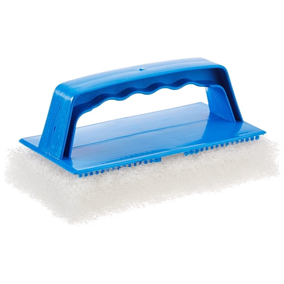 Star Brite  40129; Scrub Pad W-Handle Fine White