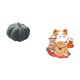 thumbnail image 5 of Cojín De Sofá Con Forma De Calabaza De Halloween, Diseño De Gato De Peluche, Para Dormitorio Infantil, Oficina, Cocina, Silencioso, Colgante, Decorativo Para Habitación., 5 of 8
