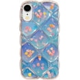 thumbnail image 2 of for iPhone XR Case 6.1",Cute Laser Gradual Bling Love Heart Glitter Clear+Translucent Card Soft Wave Frame Anti-Falling 3D Thick Shockproof Phone Cover for Women(for XR 6.1"), 2 of 15
